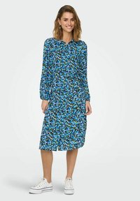 JDY MIDI LANGARM - Abito a camicia - black
