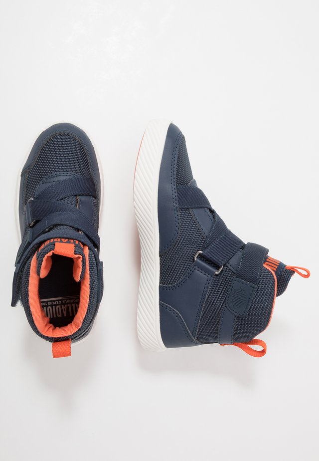PALLASTREET MID - Baskets montantes - mood indigo/firecracker