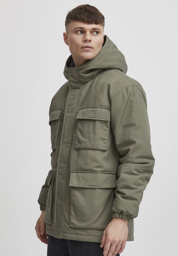 SDGABEN - Short coat - dusty olive