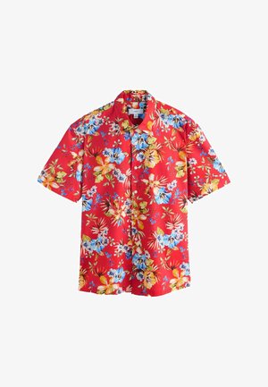 Next, REGULAR FIT - PRINT SHORT SLEEVE SHIRT . - Hemd - red floral