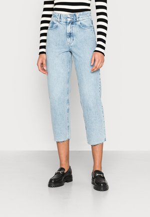 WOMEN DAD FIT - Jeans a sigaretta - blue light wash
