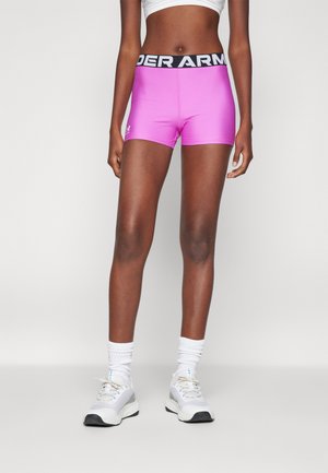 HEATGEAR SHORTY - Legíny - vivid magenta/white