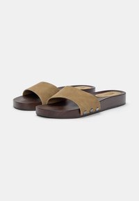 PULL&BEAR FLAT - Natikači za na bazen - brown