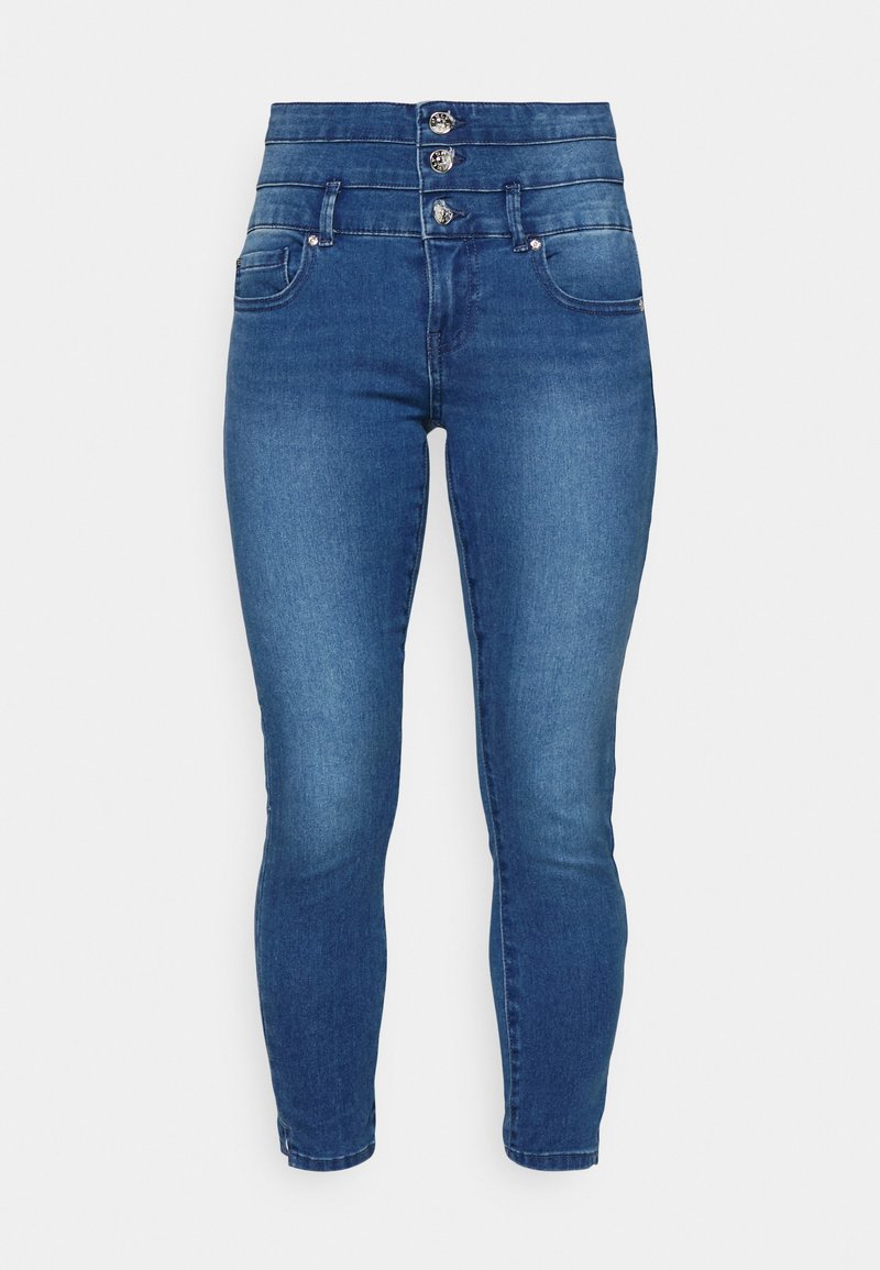 Only Petite Jeans Skinny Fit blauw denim/bluedenim