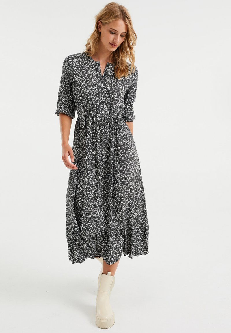 WE Fashion Blousejurk groen WE Fashion Blousejurk groen