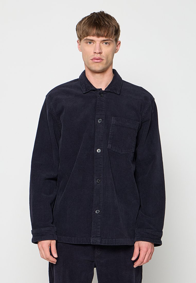 lindbergh Overhemd donkerblauw