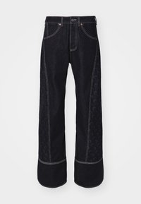 MOON LASER CURVED - Jean boyfriend - black