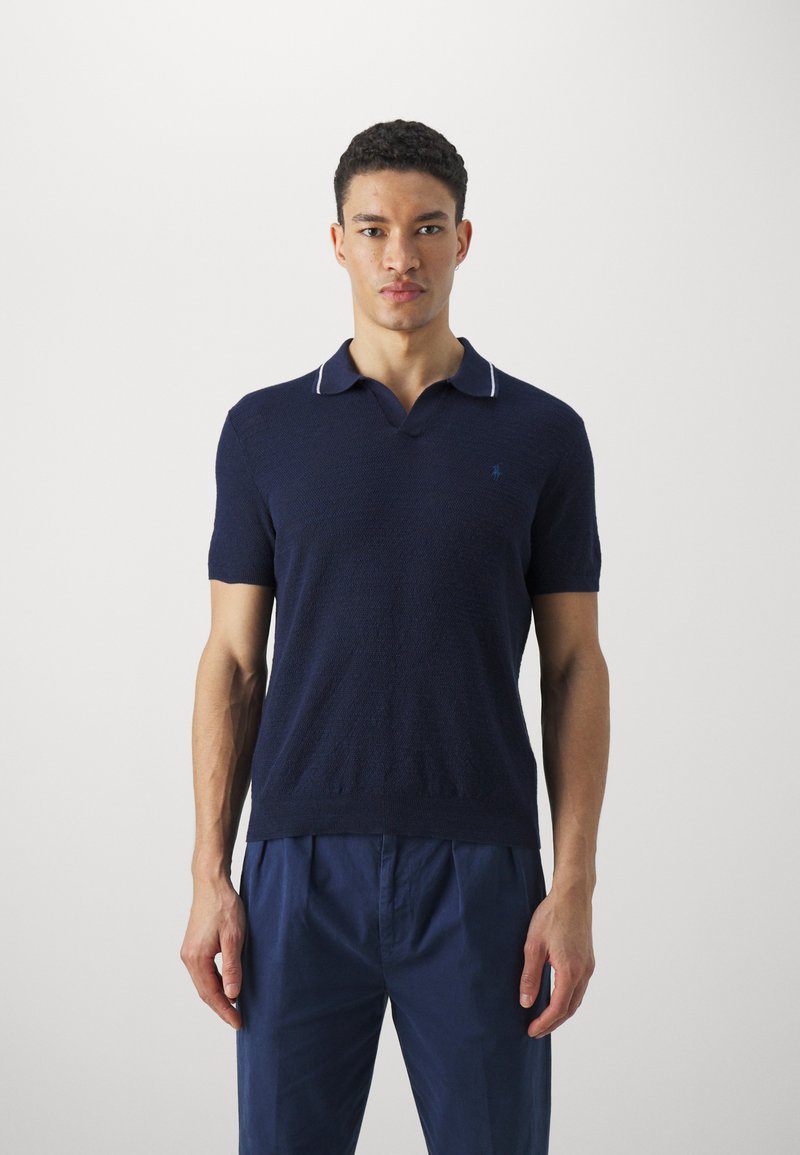 Blouse Long Sleeve By Johnny Was In Navy, Size: S main image 1