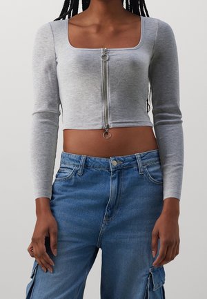 T-shirt à manches longues - grey