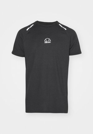 Ellesse JENTRON - Sports T-shirt - black marl