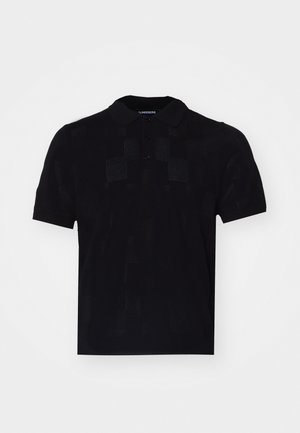 J.LINDEBERG REYMOND STACKED BRIDGE - Polo shirt - black