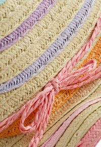 Next WIDE BRIM - REGULAR FIT - Hut - natural rainbow stripe