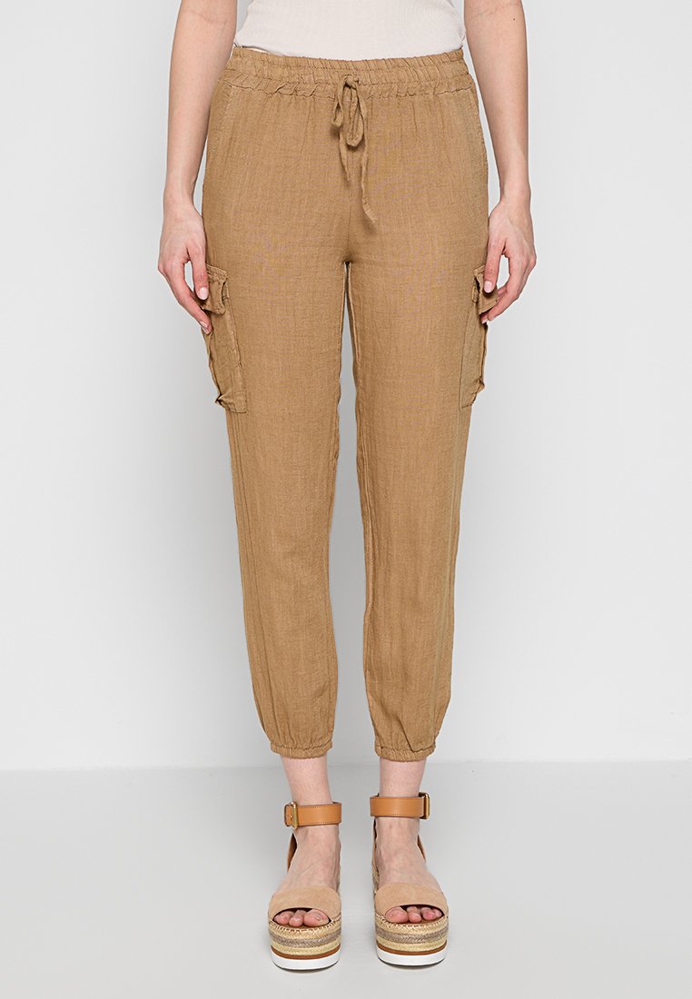 Le Monde du Lin Cargobroek camel