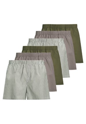 6ER PACK MILANO - Boxer shorts - dusty olive