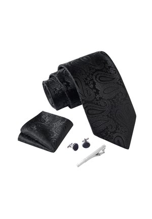 SET - Slips - Paisley Schwarz