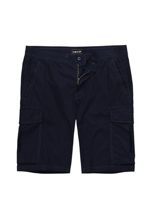 Men Plus, CARGO BERMUDA SHORTS, STOMACH FIT, RELAXED FIT, UP TO SIZE 72 - Shorts - navy blue