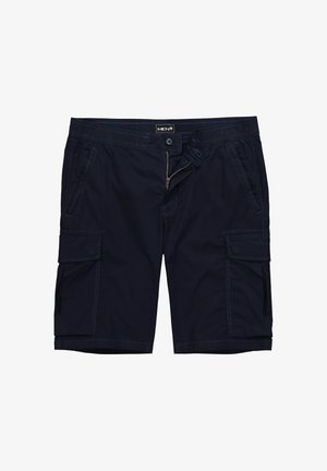 Men Plus, CARGO BERMUDA SHORTS, STOMACH FIT, RELAXED FIT, UP TO SIZE 72 - Shorts - navy blue