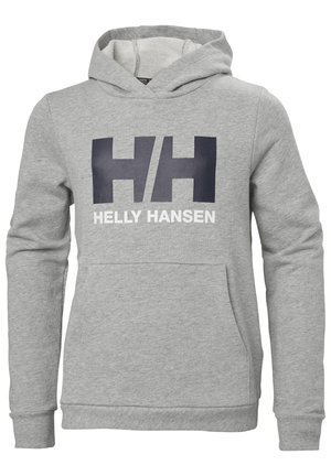LOGO - Jersey con capucha - mottled grey