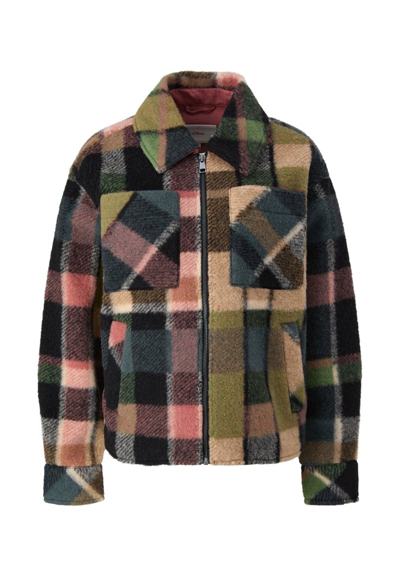 s.Oliver Lichte jas meerkleurig