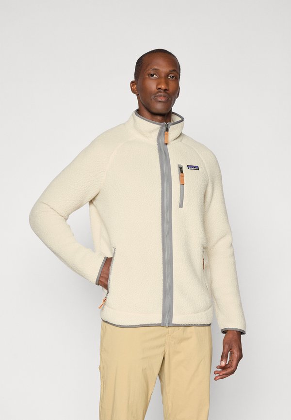 RETRO - Fleece jacket - pelican