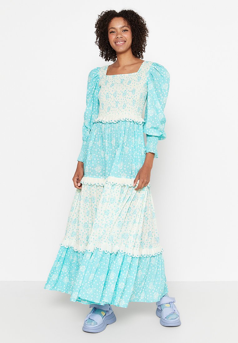 Manoush Maxi-jurk blauw Manoush Maxi-jurk blauw