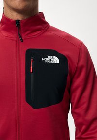 The North Face CREST  - Sweat zippé - garnet red/black