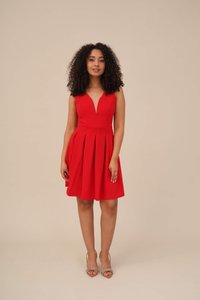 WAL G PETITE - ELOISE - Koktélruha / Partiruha - red Miniatűr kép 1