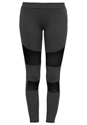Urban Classics LADIES TECH MESH LEGGINGS - Leggings - Trousers - black