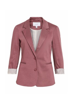 VILA, VISAGA L/S JERSEY BLAZER/4/KA - Blazer - rose brown