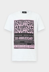 REGULAR FIT TEE - T-Shirt print - white