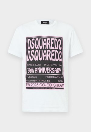 REGULAR FIT TEE - T-Shirt print - white