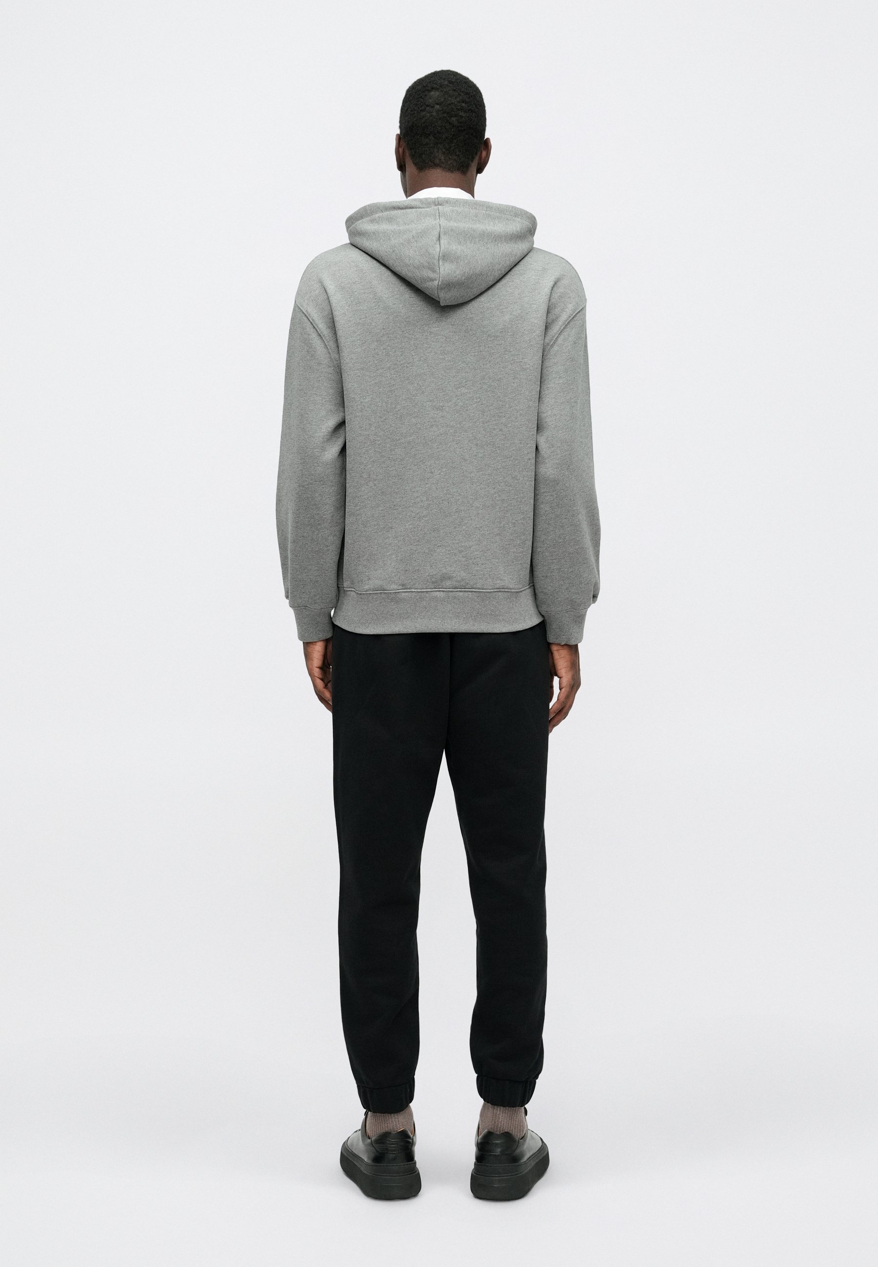 Maison Kitsuné FOX HEAD COMFORT - Hoodie - medium grey melange