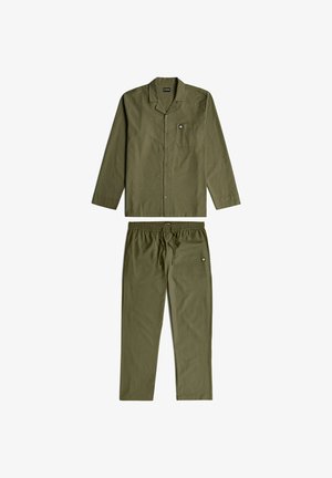 G-STAR, TEE AND PANT PYJAMAS SET - Pyjamas - ivy green