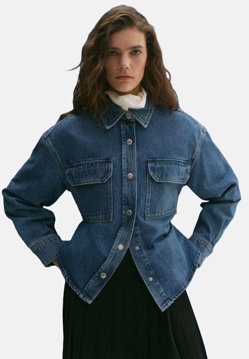 Mango Spijkerjas - blue