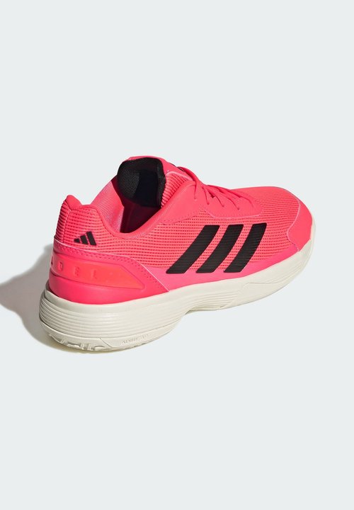adidas CRAZYQUICK - Carpet court tennis shoes - solar turbo core black/off white — foto 4