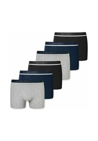 Unselected, schwarz   navy   grau melange