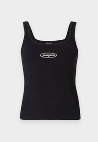 SLIM EMBRO - Topper - jet black