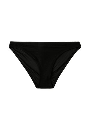 Koton MEDIUM RISE TISSUED - Bikinibroekje - black