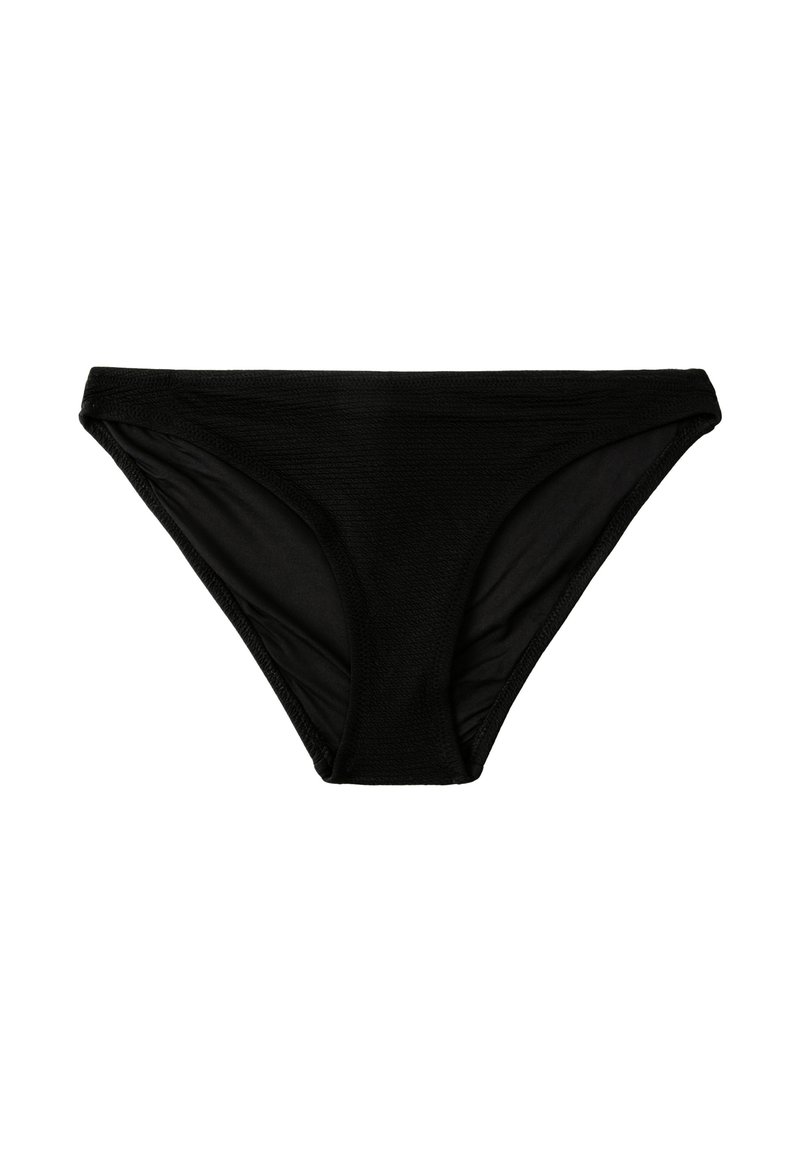 Koton MEDIUM RISE TISSUED - Bas de bikini - black