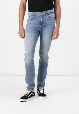 JOSHUA 200 MID RISE - Vaqueros slim fit - tarmo wash