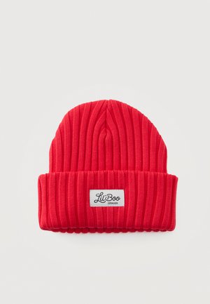Lil'Boo, OUTDOORSY UNISEX - Плетена шапка - red