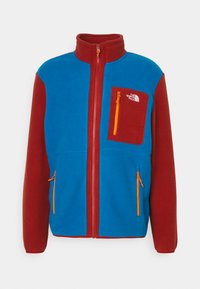 M YUMIORI FULL ZIP - Fleecová bunda - adriatic blue/iron red