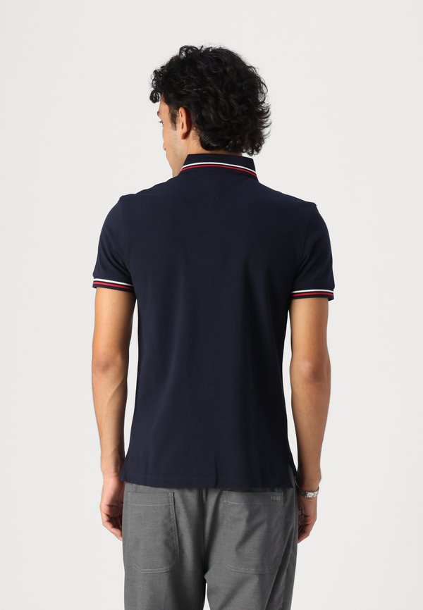 TIPPED SLIM FIT  - Polo shirt - desert sky2