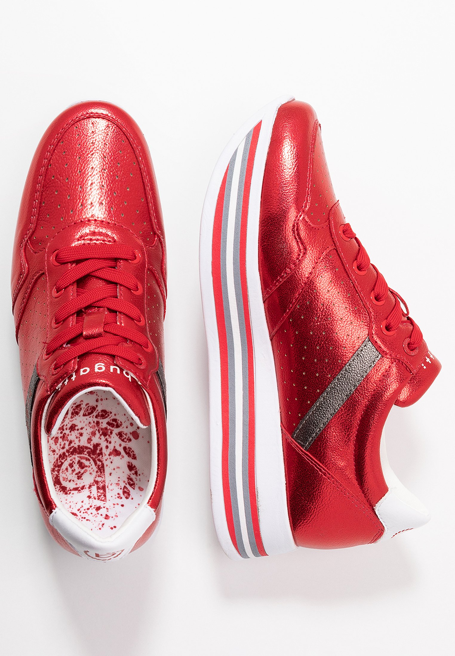 Bugatti LIAN Joggesko redmetallics Zalando.no Bugatti LIAN Joggesko redmetallics Zalando.no