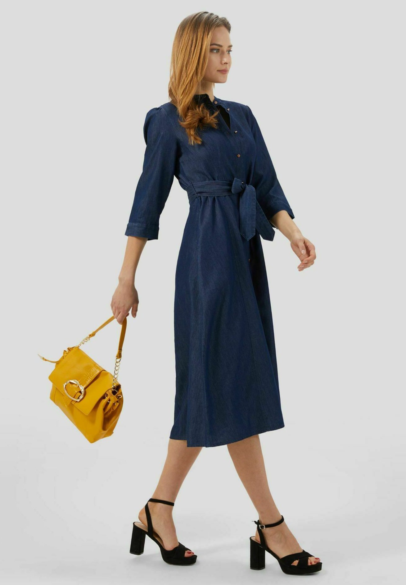 Conbipel Vestito di jeans - jeans/blu denim - Zalando.it
