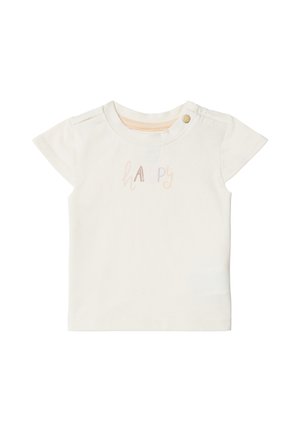 Print T-shirt - whitecap gray