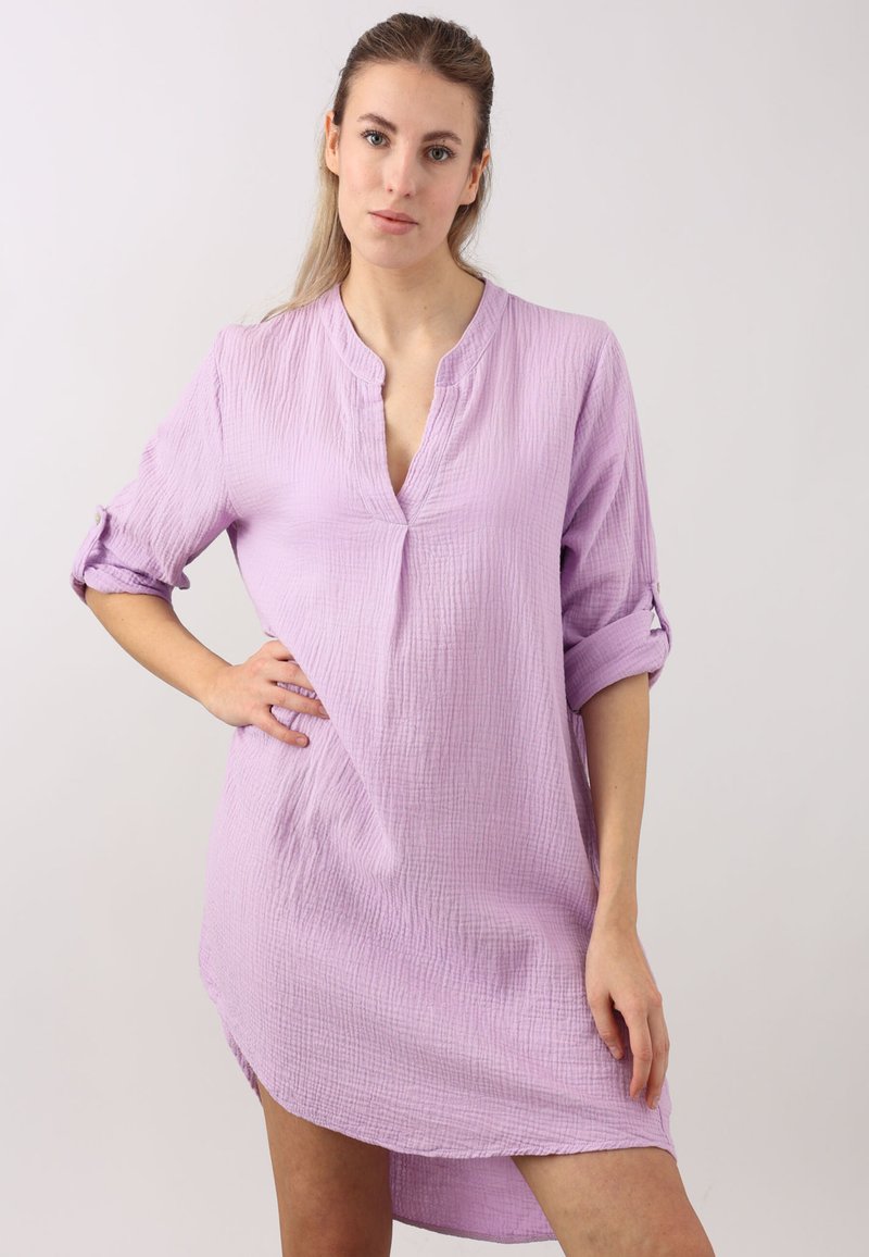 Zwillingsherz MUSSELIN  - Vestito casual - flieder