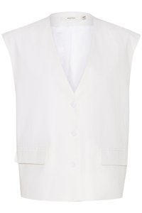 IZZA WAISTCOAT - Vest - bright white
