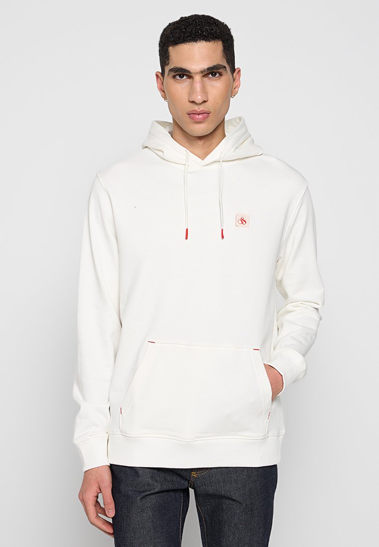 Scotch & Soda Hoodie wit Scotch & Soda Hoodie wit