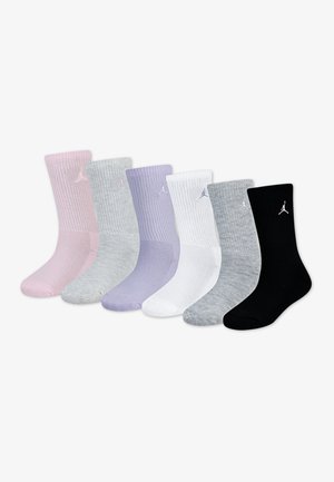 EVERYDAY ESSENTIALS UNISEX 6 PACK - Chaussettes - pink foam